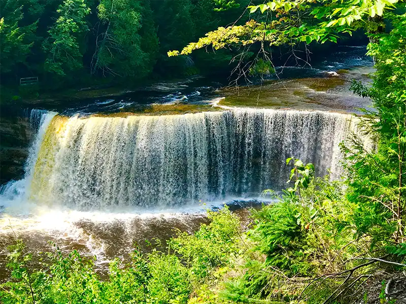 Tahquamenon Falls in Michigan's Upper Peninsula